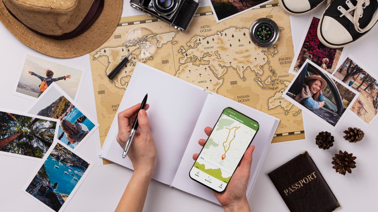 Elementos para planear un viaje