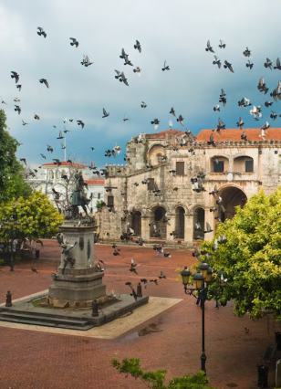 Plaza histórica de Santo Domingo
